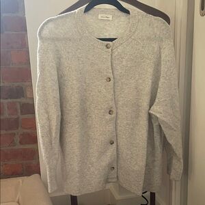 American Vintage Light Gray Cardigan